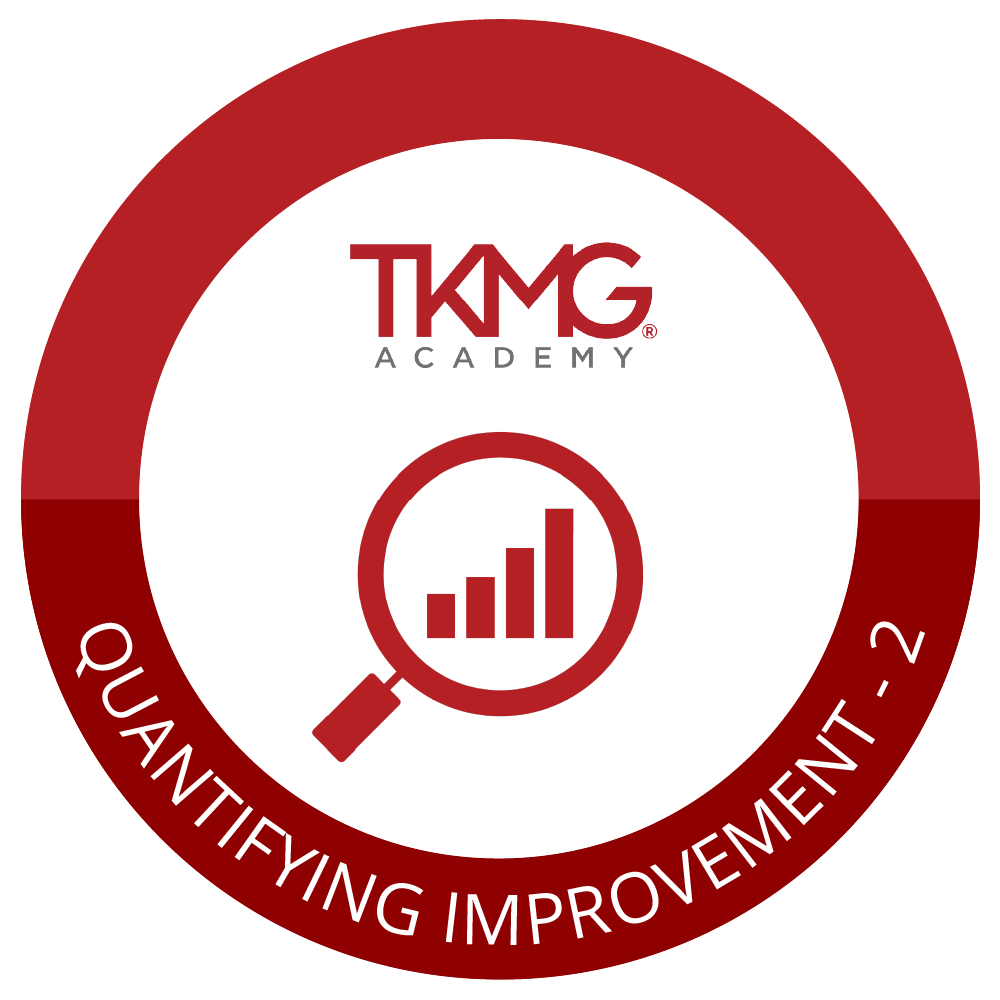 Quantifying Improvement - Part 2 Quantifying Improvement - Part 2